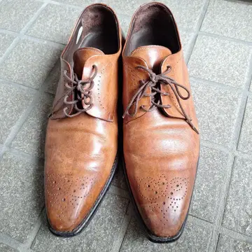 이세탄 남성용 42 카멜 이탈리아제 27cm 윙팁