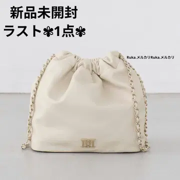 [ 미개봉 새상품 ] Darich DD 로고 드로스트 백 IVO 아이보리