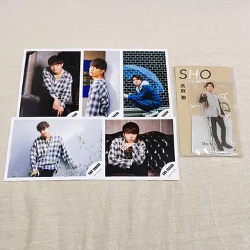 타카다 쇼 아크릴 스탠드 공식 사진 5장 세트