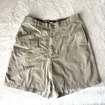 타미힐피거 하프 팬츠 숏팬츠 베이지 코튼 L