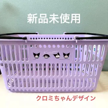 산리오 쿠로미 바스켓 레지 바스켓 쇼핑 바스켓