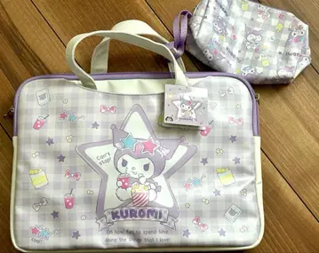 산리오 쿠로미 파우치 포함 백