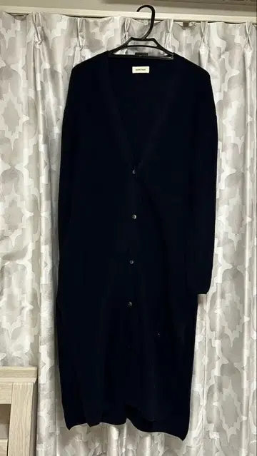 SHARE PARK 네이비 롱 가디건