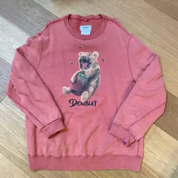 인기 doublet 맨투맨 12000엔 배송비 포함