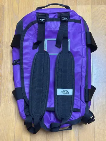 The North Face 보라색 백팩 더플백