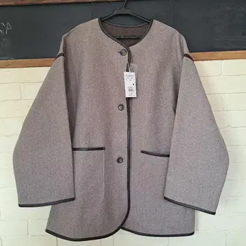 파이핑 노카라 자켓 RMAF