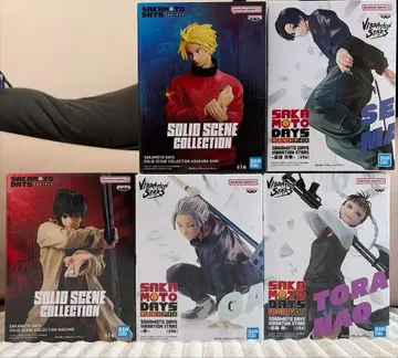 사카모토 데이즈 피규어 5점 묶음 판매