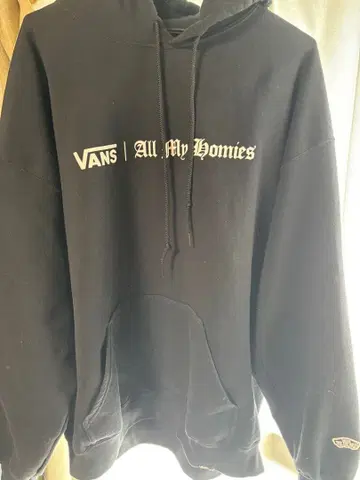 ZORN VANS All My Homies 후드티 XL 블랙