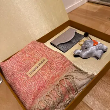 SUREPOND THAISILK 실크 스톨 핑크 계열