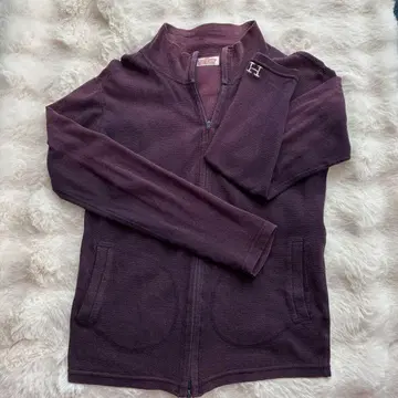 H.R.MARKET 스트레치 플라이스 더블 집업 가디건