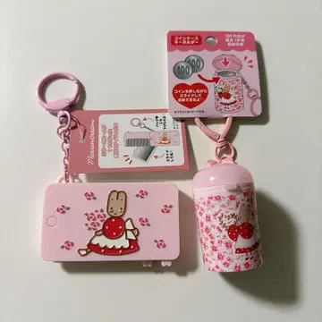 산리오 주변 잡화 코인 케이스 키링 거울 & 빗 키링