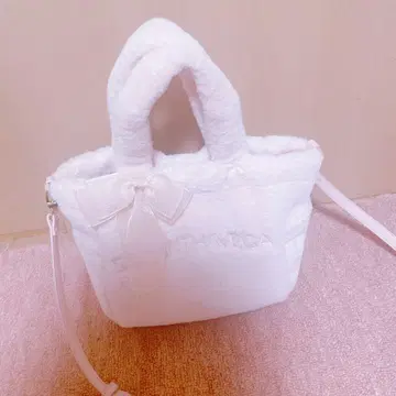 사만사 베가 퍼 숄더백 핑크