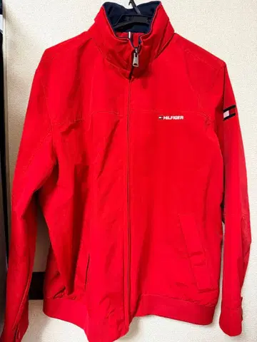 TOMMY HILFIGER 빨간색 자켓
