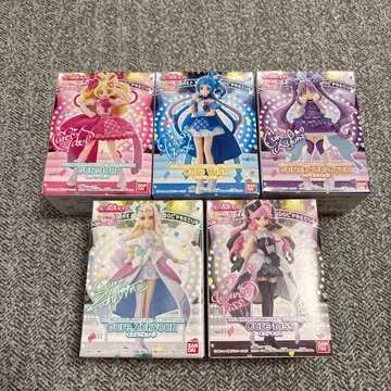 너와 아이돌 프리큐어 큐티 피규어 5종 세트