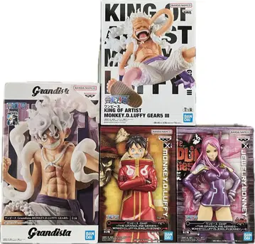 원피스 DXF KING OF ARTIST 피규어 4개 세트