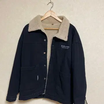 아우터 블루종 내 보아 블랙 L