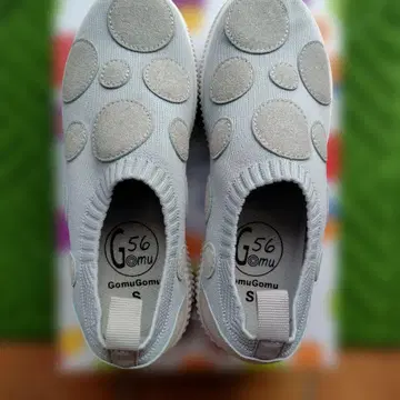 고무고무 그레이 도트 슬립온 S