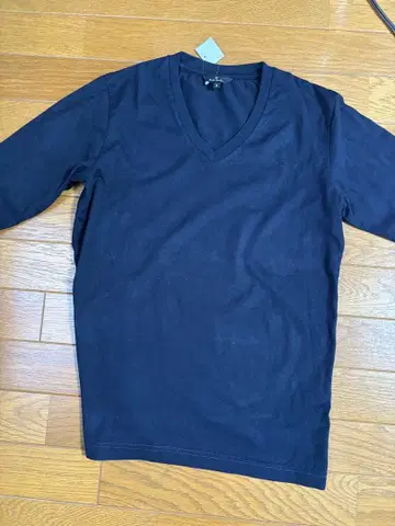 택 포함 Paul Smith 네이비 V넥 T셔츠 S