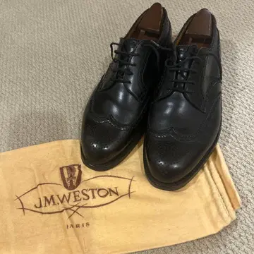 J.M. WESTON 남성 신발 신발 키퍼 & 수납 가방 포함