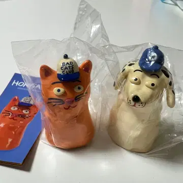 HONGAMA 미니어처 컬렉션 CAT & DOG 2세트