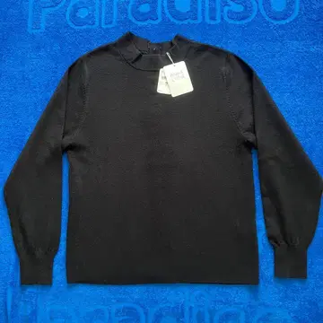 미사용 새상품 ANNA LUNA 니트 스웨터 뒷면 펄 버튼 M