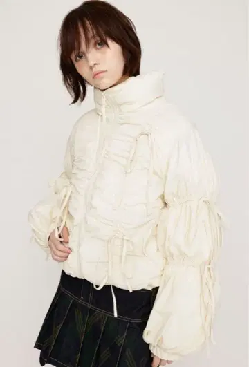 SLY 리본 다운 자켓