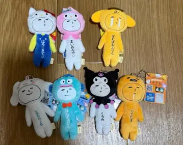 유키오 마스코트 산리오 캐릭터즈 x 유키오 전 7종 세트