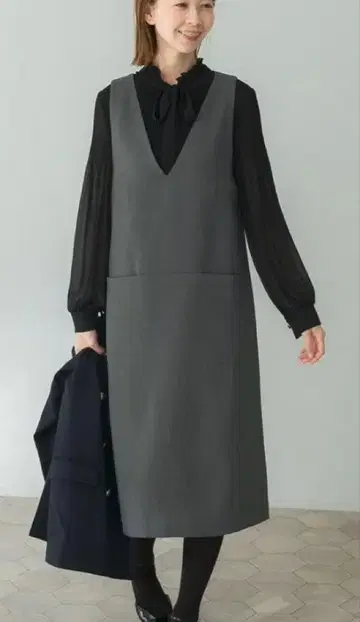 어반리서치 로쏘 UR TECH 점퍼 원피스