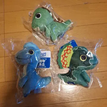 춋코리상 공룡 봉제 인형 3개 세트