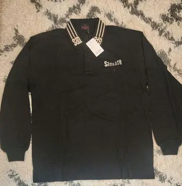 산타페 블랙 긴팔 피케 셔츠