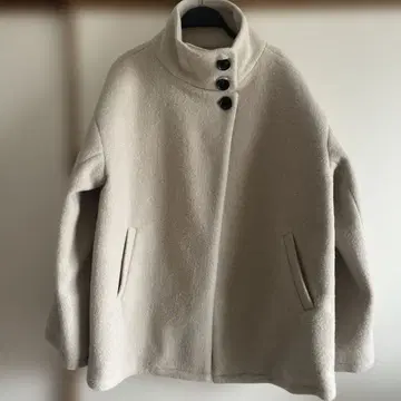 새상품 시마무라 HIDEKA 콜라보 미들 코트 M