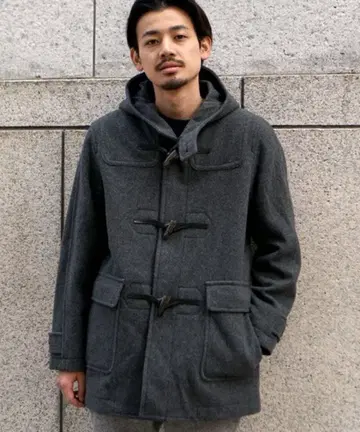 정가 31900엔 빔즈 멜톤 더플 코트 S