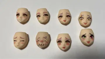 메가미 디바이스 황무 아마테라스 스사노오 페이스 부품 8개 세트