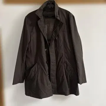 새상품급 인터메조 코트 안감 탈부착 가능 L 브라운