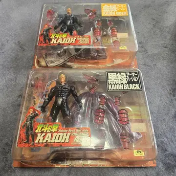 카이오 액션 피규어 골드 블랙 2체 세트