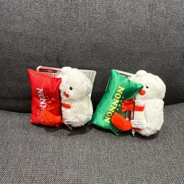 퍼펫 순순 오야스미 피로 마스코트 논논 2종