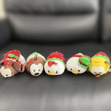 디즈니 스토어 썸썸 딸기 미니 5개 세트