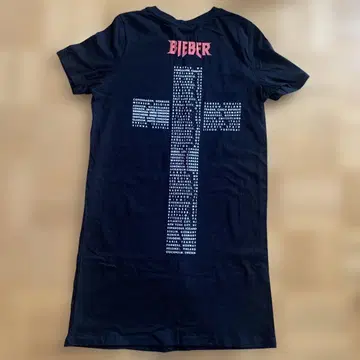 BIEBER T셔츠 원피스 JUSTIN FOREVER