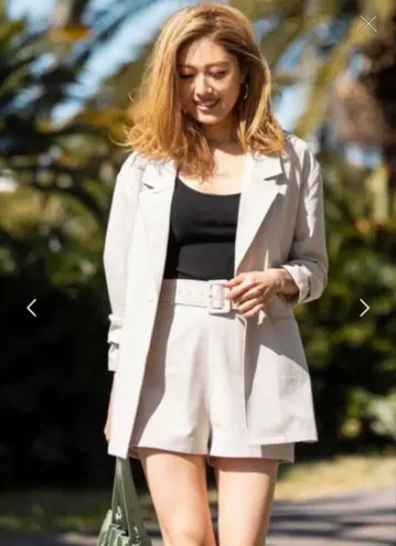 DURAS 듀라스 테일러드 자켓 옅은 베이지 미사용 새상품