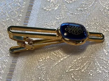 Royal Copenhagen 넥타이핀 골드 컬러 파랑