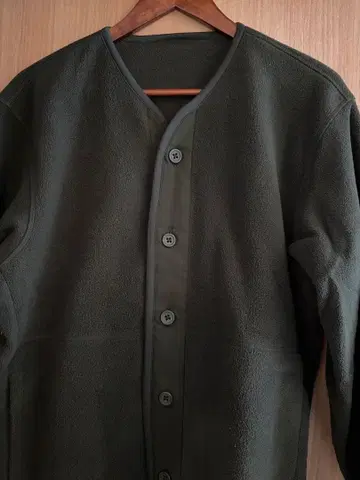 무인 플리스 가디건