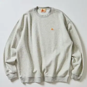 KELTY x FREAKSSTORE 별주 빈티지 로고 맨투맨 애쉬 그레이