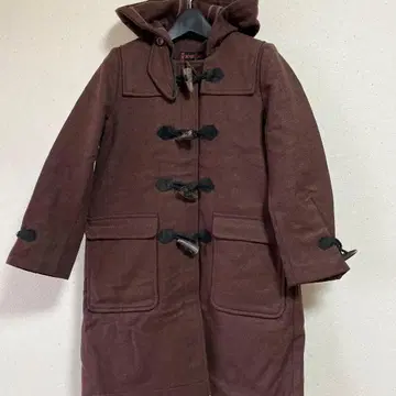 M'GREGOR 브라운 더플 코트 사이즈 9