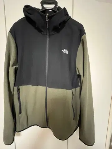 THE NORTH FACE 플리스 자켓 블랙 올리브