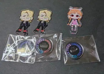 버진 펑크 미니 아크릴 스탠드 3개