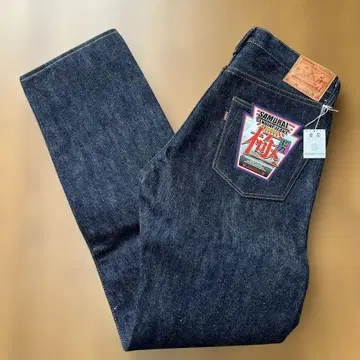 미세탁 SAMURAI Genuine Jeans 스트레이트 데님 33