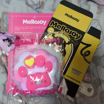 Mellojoy 복슬복슬 손톱 핑크