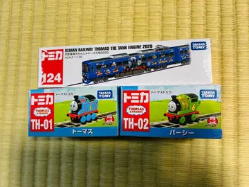 [ 미개봉 ] 토미카 토마스 퍼시 교토 전철 기관차 토마스호 세트