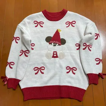 [ 새상품 ] 디즈니 크리스마스 스웨터 2025