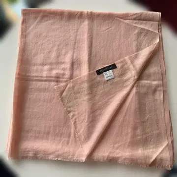 야마다야 PECHINCHAR 대형 스톨 머플러 핑크 울 100%